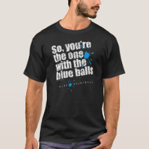 Paintball Blue Balls