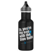 Paintball Blue Balls Waterfles (Rechts)