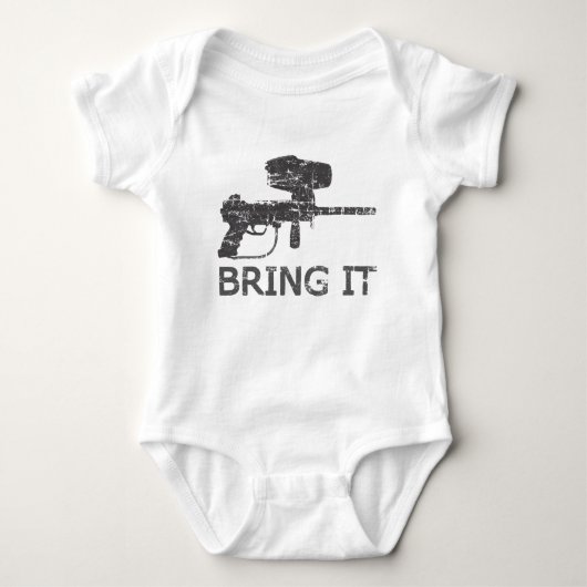 Paintball Breng hem mee Romper (Voorkant)