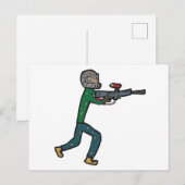 Paintball Briefkaart (Voorkant / Achterkant)