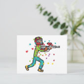 Paintball Briefkaart (Staand voorkant)