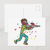 Paintball Briefkaart (Voorkant / Achterkant)
