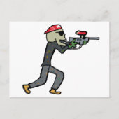 Paintball Briefkaart (Voorkant)