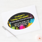 Paintball Business promotionele Sticker (Envelop)