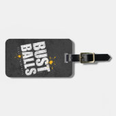 Paintball Bust Balls Bagagelabel (Voorkant horizontaal)