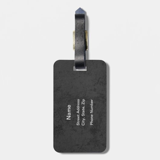 Paintball Bust Balls Bagagelabel (Achterkant verticaal)