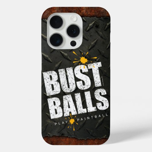 Paintball Bust Balls Case-Mate iPhone Case (Achterkant)