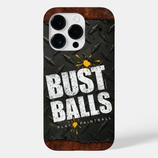 Paintball Bust Balls Case-Mate iPhone Case (Achterkant)