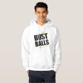 Paintball Bust Balls Hoodie (Voorkant volledig)