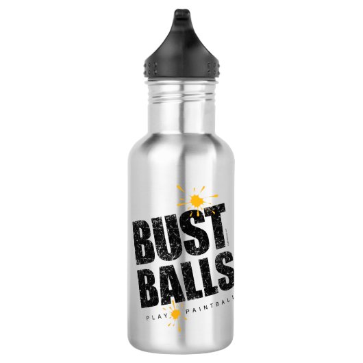 Paintball Bust Balls Waterfles (Rechts)