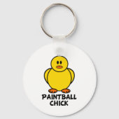 Paintball Chick Sleutelhanger (Voorkant)