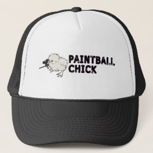 Paintball Chick Trucker Pet