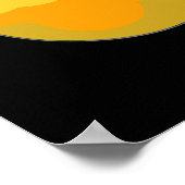 Paintball Funny Paint Pun Dark BG Poster (Hoek)