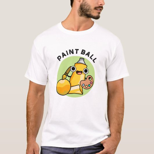 Paintball Funny Paint Pun T-shirt (Voorkant)