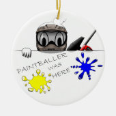 Paintball Gear Keramisch Ornament (Voorkant)