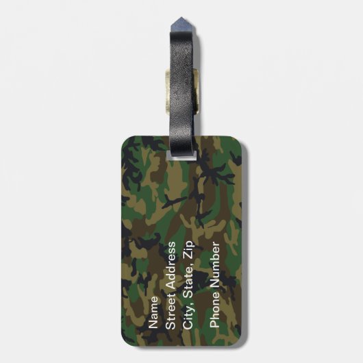 Paintball heeft lassen? bagagelabel (Achterkant verticaal)