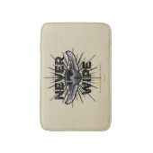 Paintball hoeft nooit te worden weggevaagd badmat (Voorkant Verticaal)