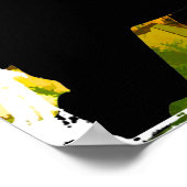 Paintball in de lente poster (Hoek)