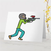 Paintball Kaart (Gele Bloem)