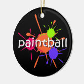 Paintball Keramisch Ornament (Links)