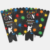 Paintball Kids Verjaardagsfeest Favoriete Boxen Bedankdoosjes (Ongevouwen)