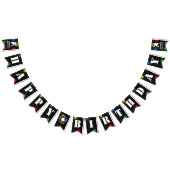 Paintball Kinder Happy Birthday Vlaggetjes (Alle)