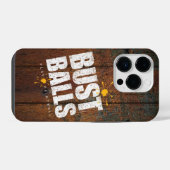 Paintball knalballen iPhone hoesje (Achterkant horizontaal)