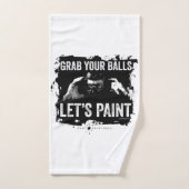 Paintball Let's Paint Bad Handdoek (Handdoek)