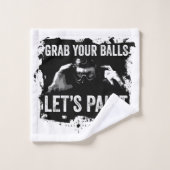 Paintball Let's Paint Bad Handdoek (Wasdoekje)