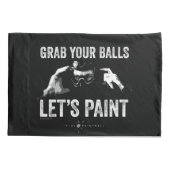Paintball Let's Paint Kussensloop (Achterkant)