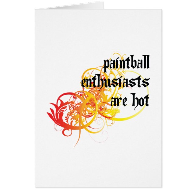 Paintball-liefhebbers zijn hot (Voorkant)