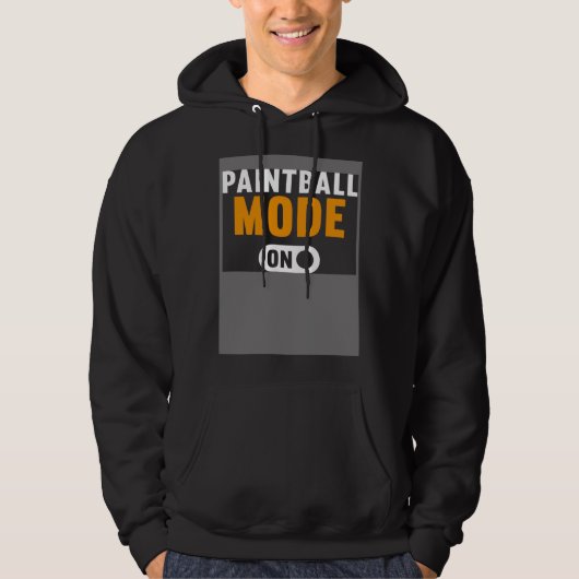 Paintball Mode on Hoodie (Voorkant)