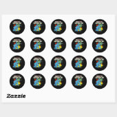 Paintball Moeder van de Py Paintball Ronde Sticker (Vel)