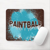PaintBall Mousepad Muismat (Met muis)