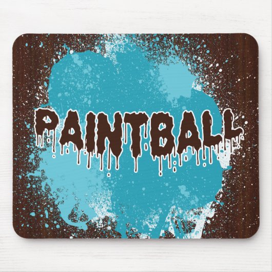 PaintBall Mousepad Muismat (Voorkant)