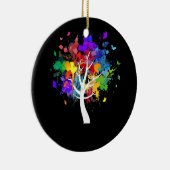 Paintball Multi-Color Splat Art Keramisch Ornament (Rechts)