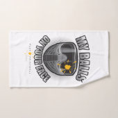 Paintball op je gezicht bad handdoek (Handdoek)