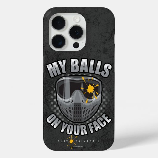 Paintball op je gezicht Case-Mate iPhone case (Achterkant)