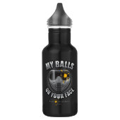 Paintball op je gezicht waterfles  (Links)