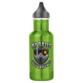 Paintball op je gezicht waterfles  (Links)