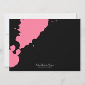 Paintball Paintball Birthday Party Kaart (Achterkant)