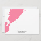 Paintball Paintball Birthday Party Kaart (Achterkant)