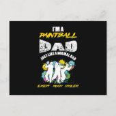 Paintball Paintball Paintball Player Gift Briefkaart (Voorkant)