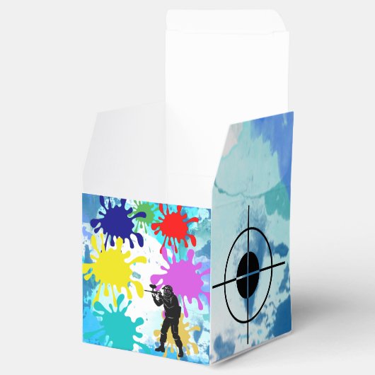 Paintball Party Bedankdoosjes (Geopend)