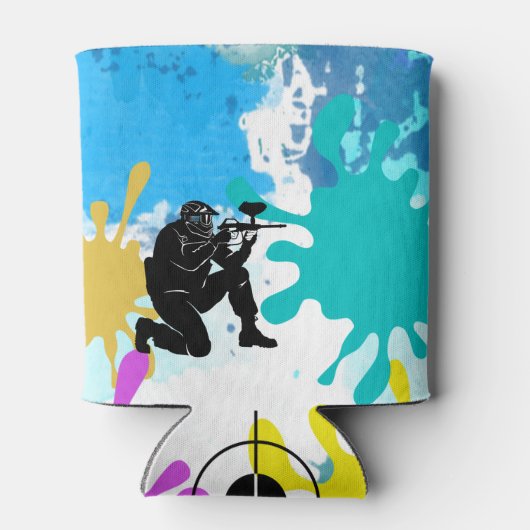 Paintball Party Blikjeskoeler (Achterkant)