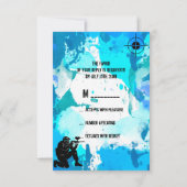 Paintball Party RSVP Kaartje (Achterkant)