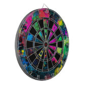 Paintball Pattern Dartbord (Voorkant Links)