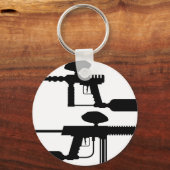 Paintball Pistool Sleutelhanger (Voorkant)