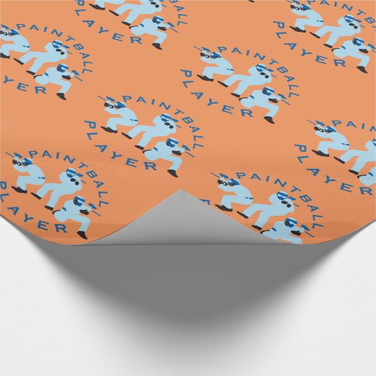 paintball players cadeaupapier (Hoek)