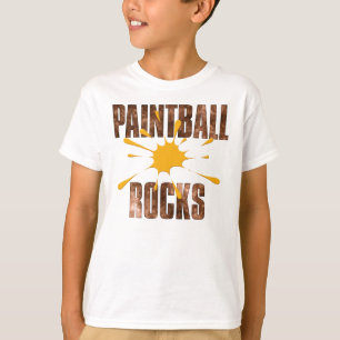 Paintball Rocks (bruin) T-Shirt